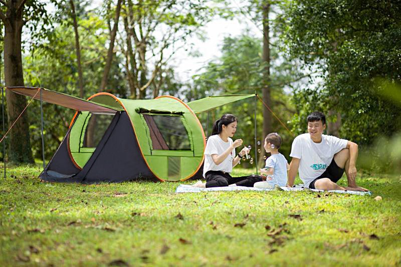Fully Automatic Outdoor Tent Camping Rainproof - IVOIRART.COM