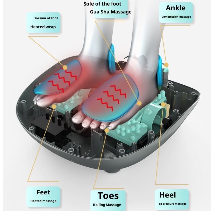 Fully Wrapped Foot Massager Heated Foot Massage Machine - IVOIRART.COM
