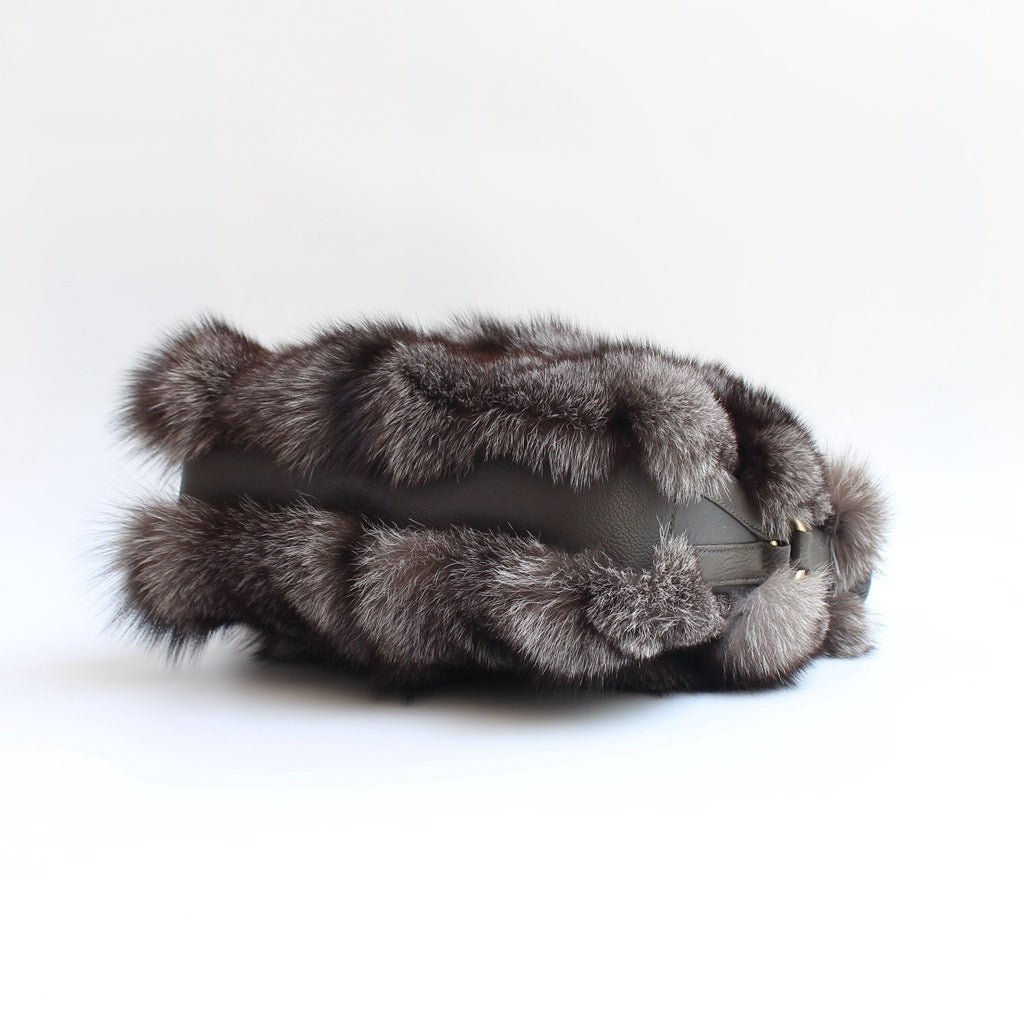 Fur Fox Hair Women's Bag Single Shoulder Belt - IVOIRART.COM
