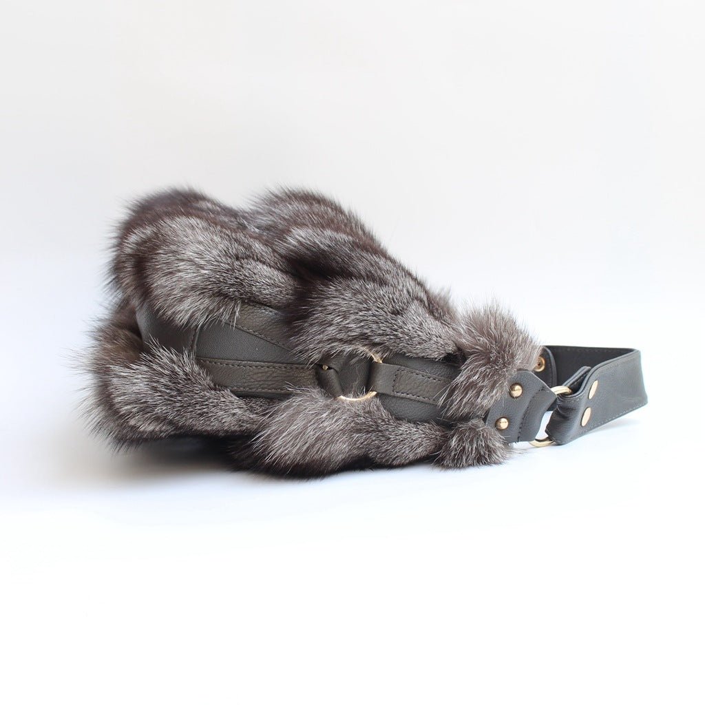Fur Fox Hair Women's Bag Single Shoulder Belt - IVOIRART.COM