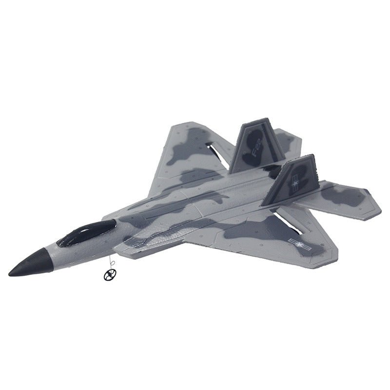 FX-822 Télécommande Planeur de Combat F22 Camouflage 2.4G 15min de Vol ultraléger - IVOIRART.COM