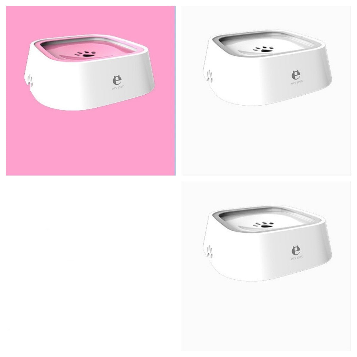 Gamelle flottante anti - débordement 1,5L pour chat et chien, distributeur d'eau lent en ABS & PP - IVOIRART.COM