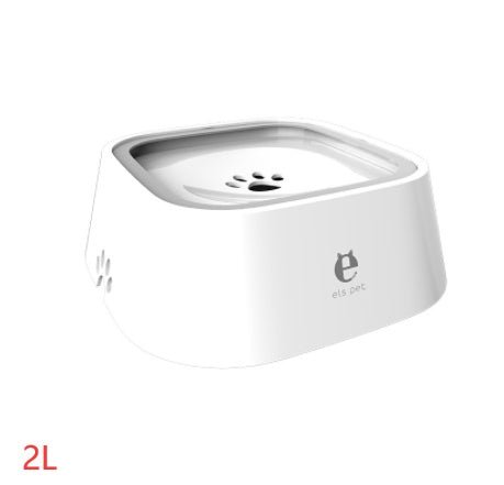 Gamelle flottante anti - débordement 1,5L pour chat et chien, distributeur d'eau lent en ABS & PP - IVOIRART.COM