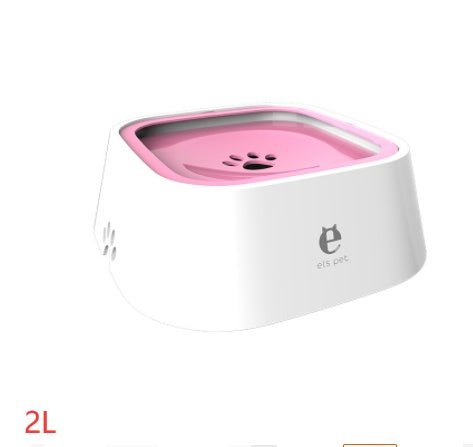 Gamelle flottante anti - débordement 1,5L pour chat et chien, distributeur d'eau lent en ABS & PP - IVOIRART.COM