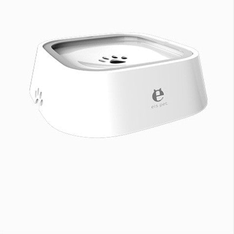 Gamelle flottante anti - débordement 1,5L pour chat et chien, distributeur d'eau lent en ABS & PP - IVOIRART.COM