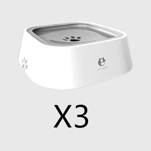 Gamelle flottante anti - débordement 1,5L pour chat et chien, distributeur d'eau lent en ABS & PP - IVOIRART.COM