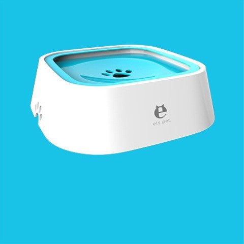 Gamelle flottante anti - débordement 1,5L pour chat et chien, distributeur d'eau lent en ABS & PP - IVOIRART.COM