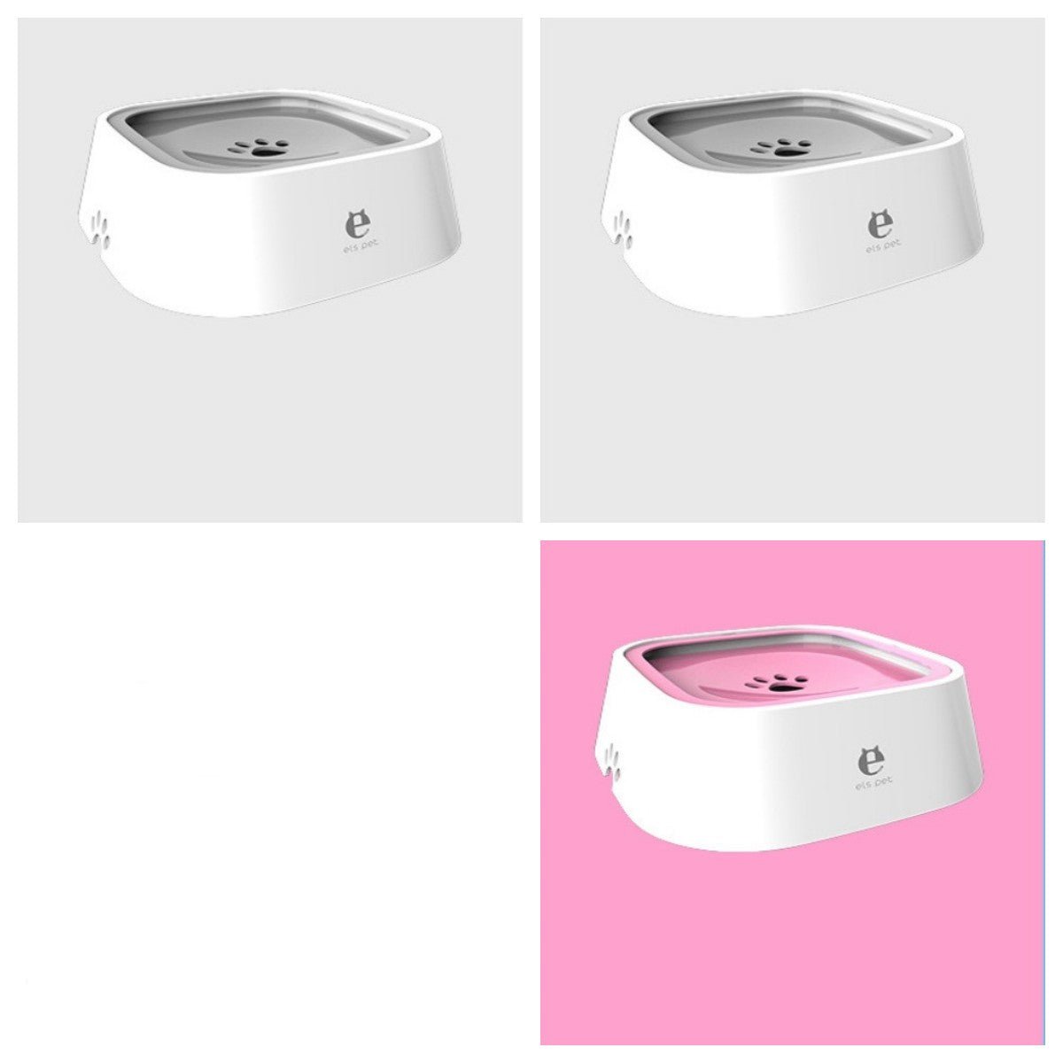Gamelle flottante anti - débordement 1,5L pour chat et chien, distributeur d'eau lent en ABS & PP - IVOIRART.COM