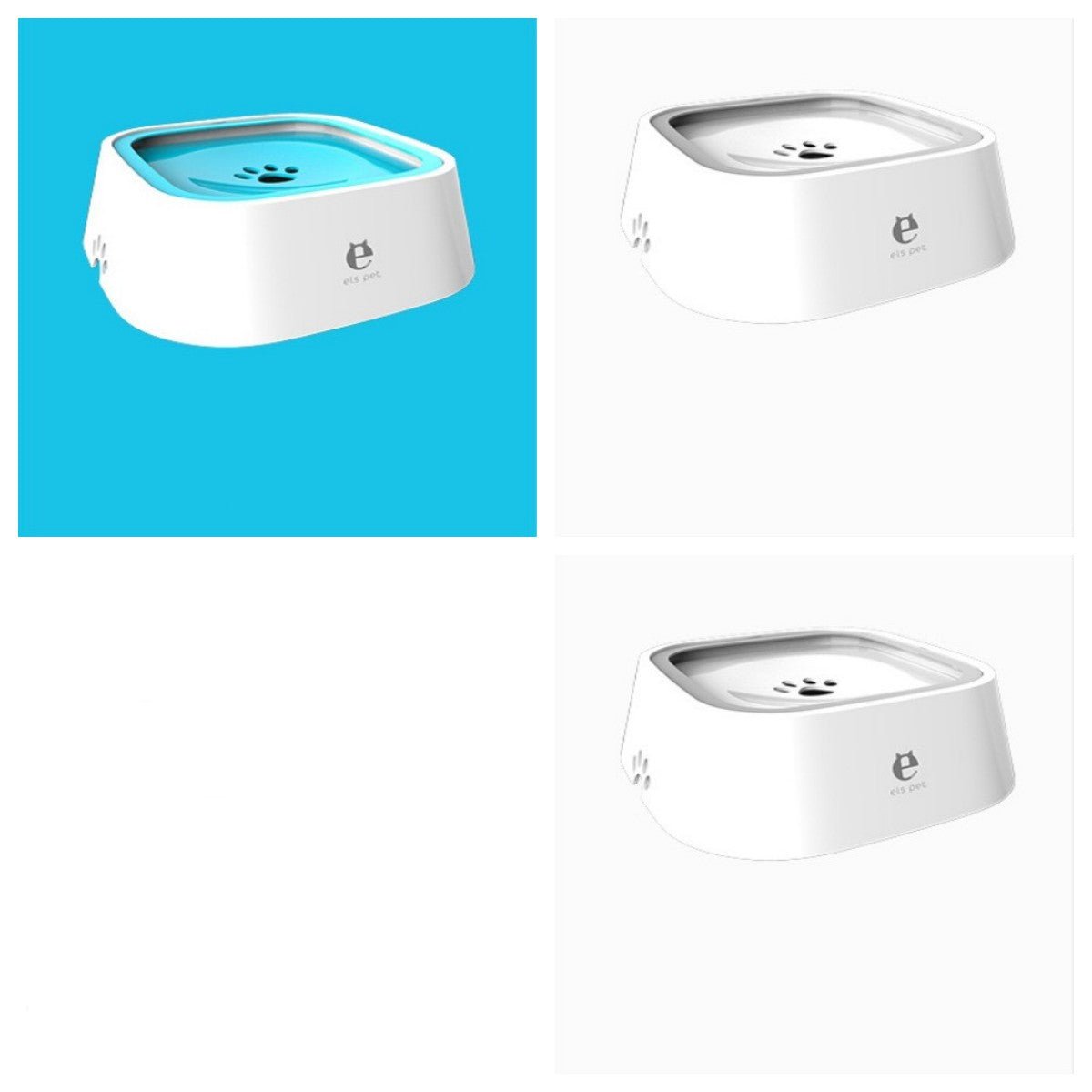 Gamelle flottante anti - débordement 1,5L pour chat et chien, distributeur d'eau lent en ABS & PP - IVOIRART.COM