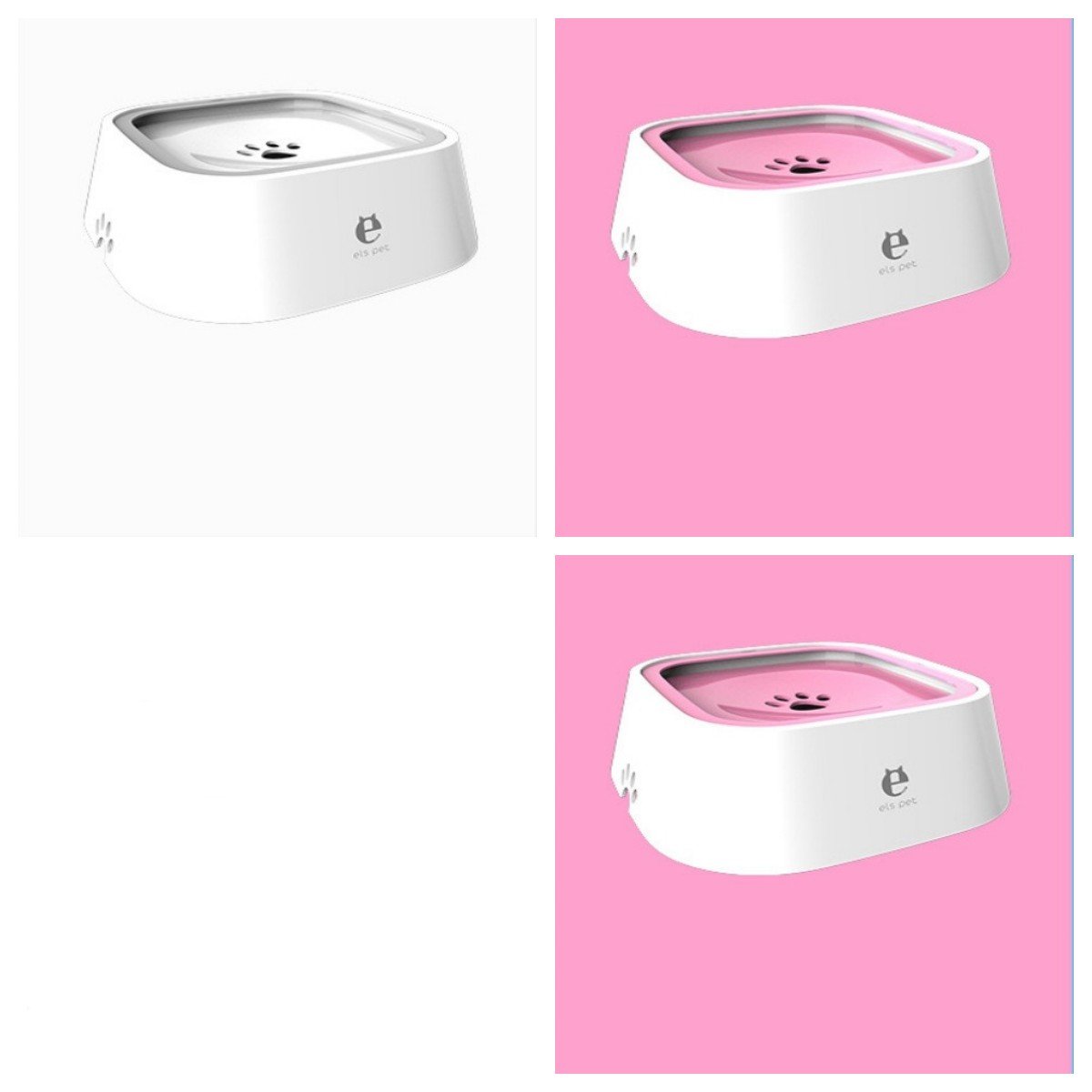 Gamelle flottante anti - débordement 1,5L pour chat et chien, distributeur d'eau lent en ABS & PP - IVOIRART.COM
