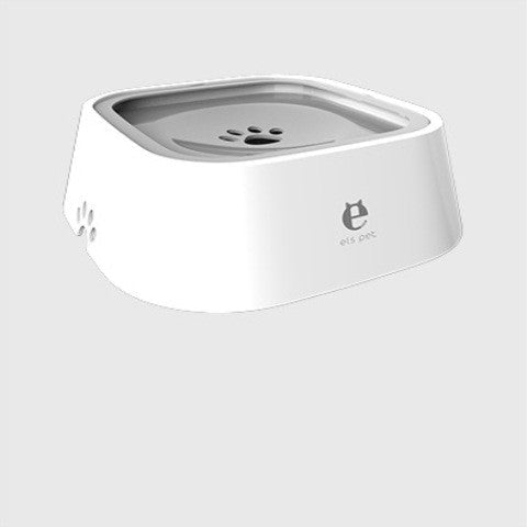 Gamelle flottante anti - débordement 1,5L pour chat et chien, distributeur d'eau lent en ABS & PP - IVOIRART.COM