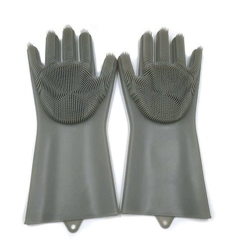Gants de Nettoyage résistants à la chaleur en Silicone anti-dérapants et polyvalents - IVOIRART.COM