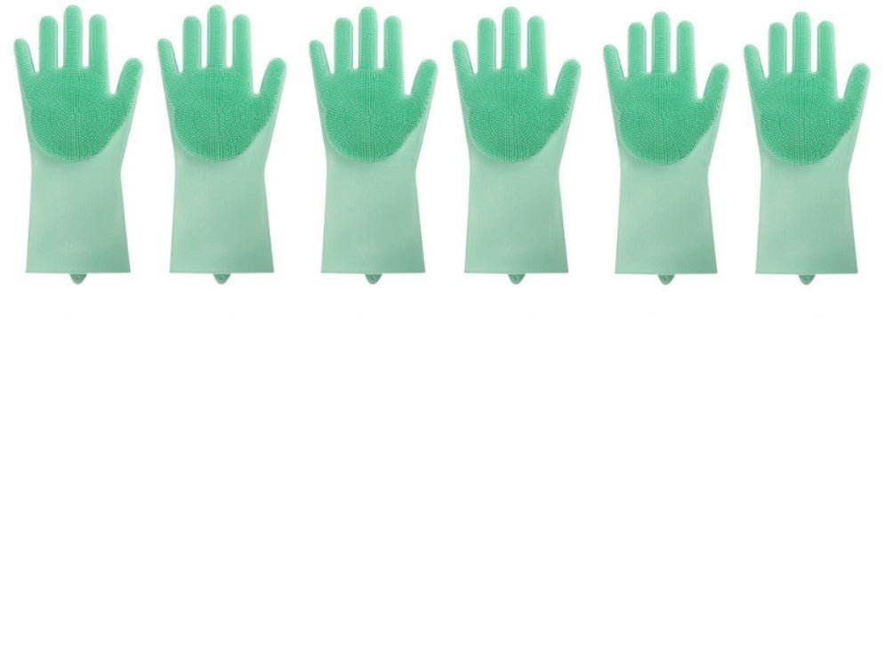 Gants de Nettoyage résistants à la chaleur en Silicone anti-dérapants et polyvalents - IVOIRART.COM