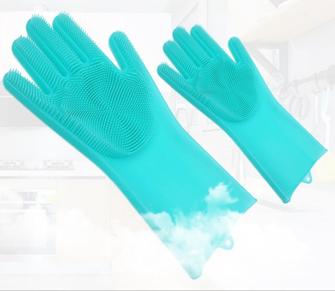 Gants de Nettoyage résistants à la chaleur en Silicone anti-dérapants et polyvalents - IVOIRART.COM