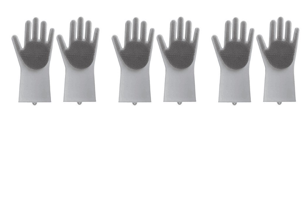 Gants de Nettoyage résistants à la chaleur en Silicone anti-dérapants et polyvalents - IVOIRART.COM