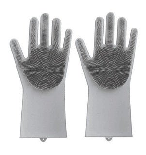 Gants de Nettoyage résistants à la chaleur en Silicone anti-dérapants et polyvalents - IVOIRART.COM
