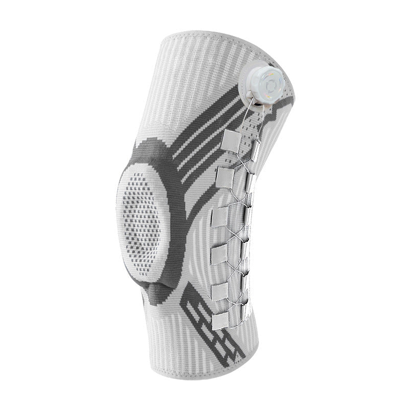 Genouillère sportive réglable amortissante en silicone — protection pour coursePro - IVOIRART.COM