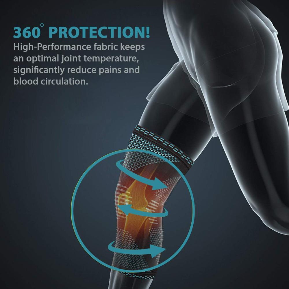Genouillères de sport en tricot – Protection essentielle pour vos activités physiques - IVOIRART.COM