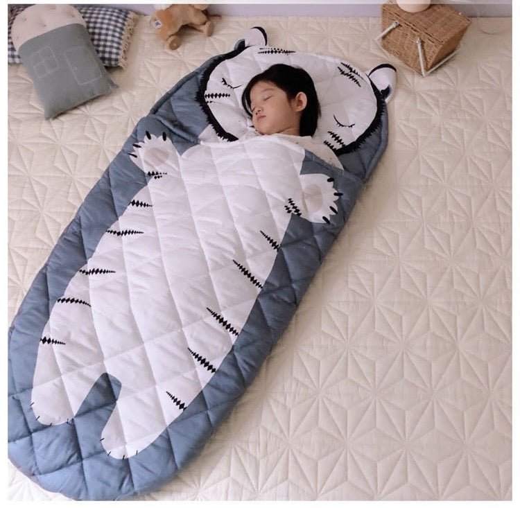 Gigoteuse pour bébé en coton avec motif cartoon anti - coup de pied, 150x75 cm - IVOIRART.COM
