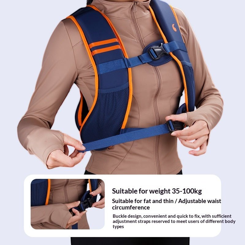 Gilet lesté Gel-cooling 3.7kg/7.3kg - Confort polyester pour entraînement sport - IVOIRART.COM