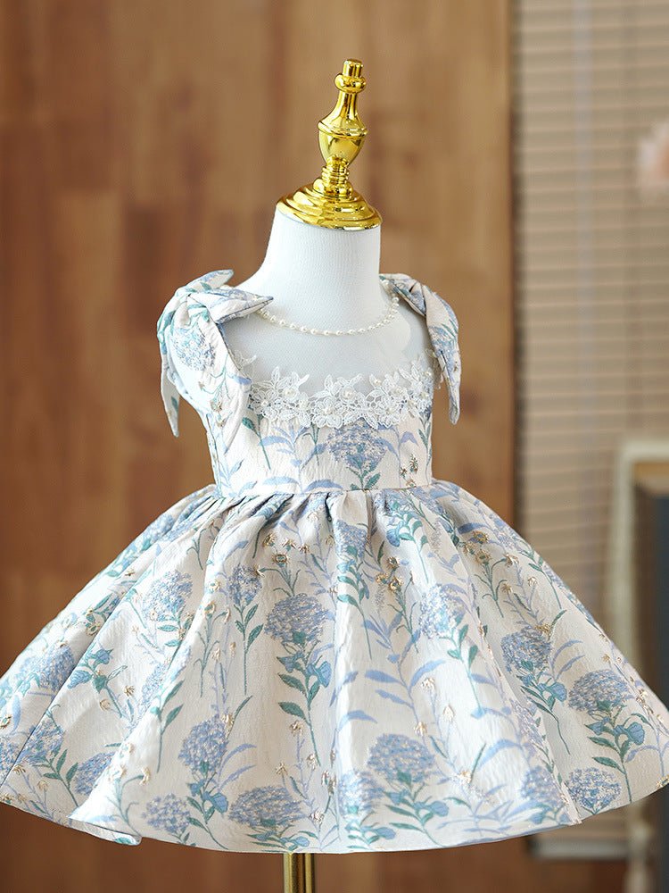 Girls' Fashion Simple Chinese Cheongsam Birthday Party Clothing - IVOIRART.COM