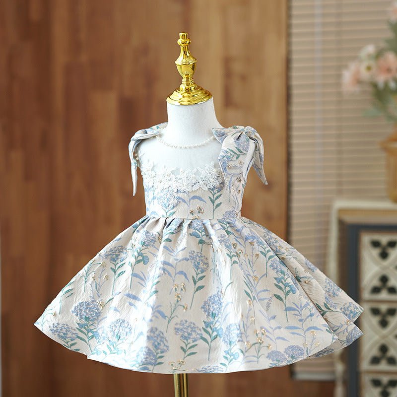 Girls' Fashion Simple Chinese Cheongsam Birthday Party Clothing - IVOIRART.COM