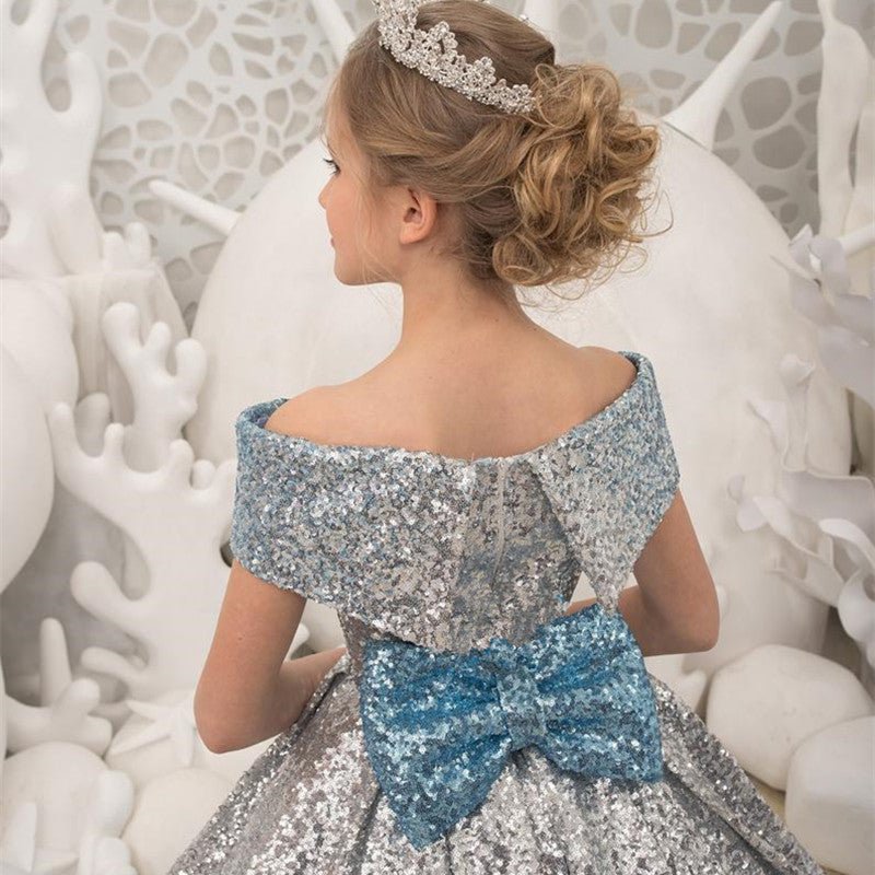 Girls long tail dress - IVOIRART.COM