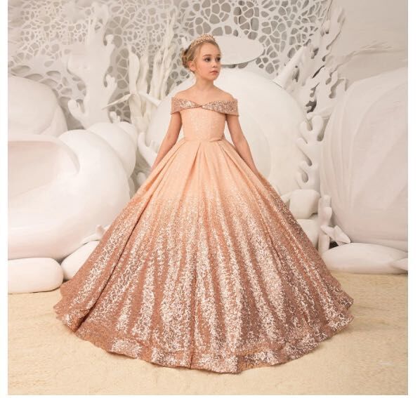 Girls long tail dress - IVOIRART.COM