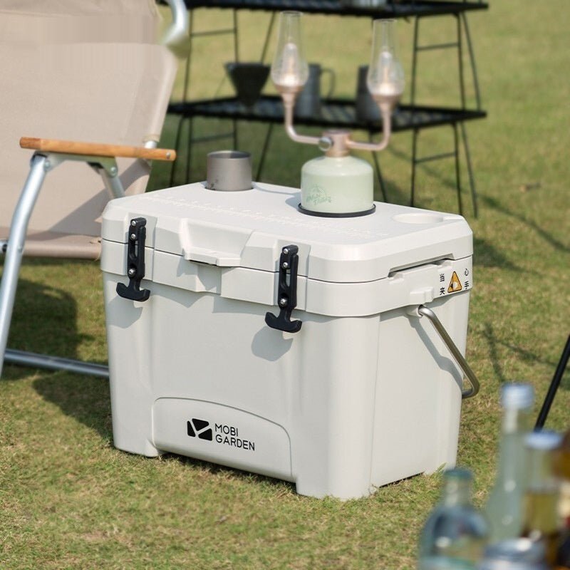 Glacière voiture 25L en PP — Boîte isotherme légère pour camping et pique-niques - IVOIRART.COM