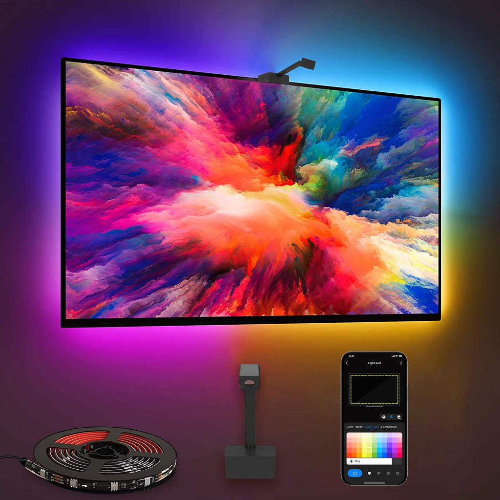 Graffiti IPC TV Screen Color Picker Kit RGB Full-color LED Light Band - IVOIRART.COM