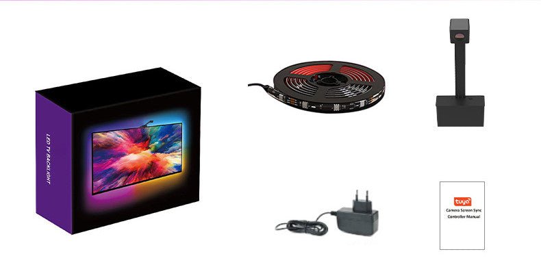 Graffiti IPC TV Screen Color Picker Kit RGB Full-color LED Light Band - IVOIRART.COM