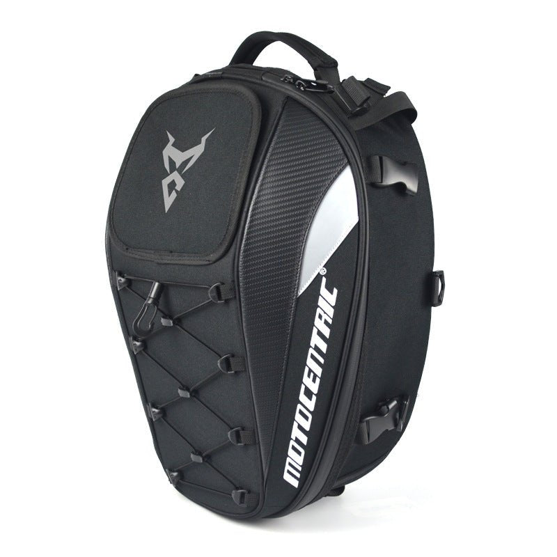 Grande sacoche arrière pour motocycliste avec grande capacité de rangement, adaptée au casque - IVOIRART.COM