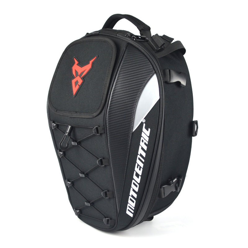 Grande sacoche arrière pour motocycliste avec grande capacité de rangement, adaptée au casque - IVOIRART.COM