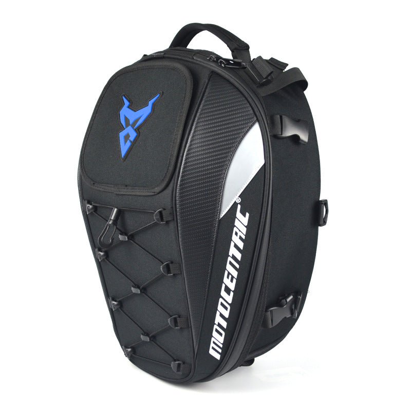 Grande sacoche arrière pour motocycliste avec grande capacité de rangement, adaptée au casque - IVOIRART.COM
