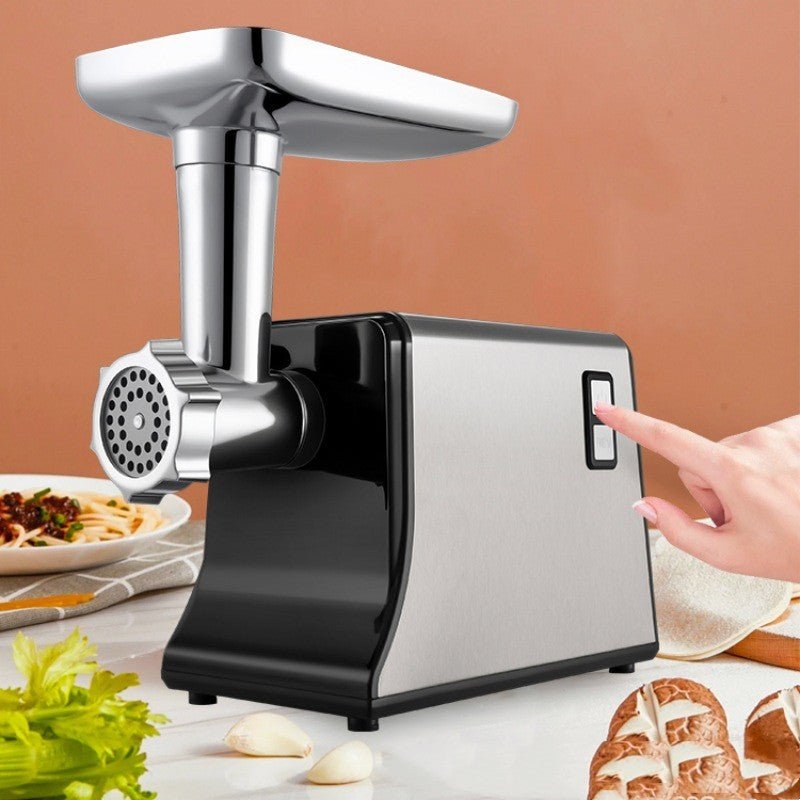 Hachoir à viande avec double lame de mélange pour préparation efficace - IVOIRART.COM