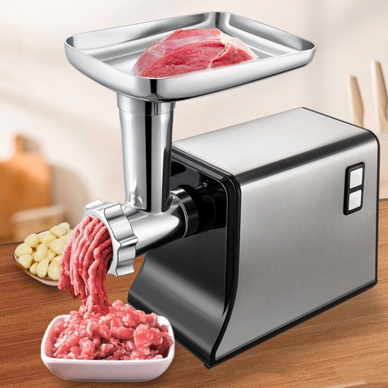 Hachoir à viande avec double lame de mélange pour préparation efficace - IVOIRART.COM