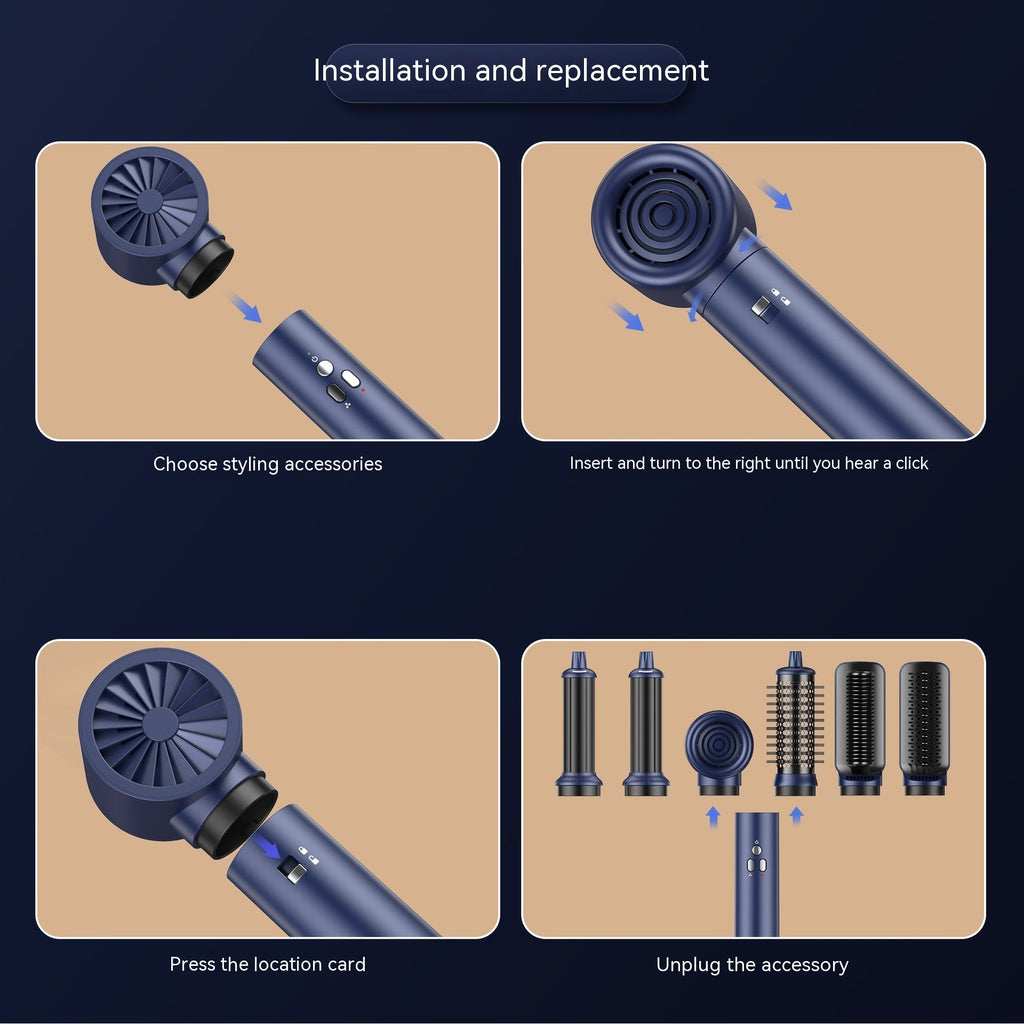 Hair Curler Six-in-one Multifunctional - IVOIRART.COM