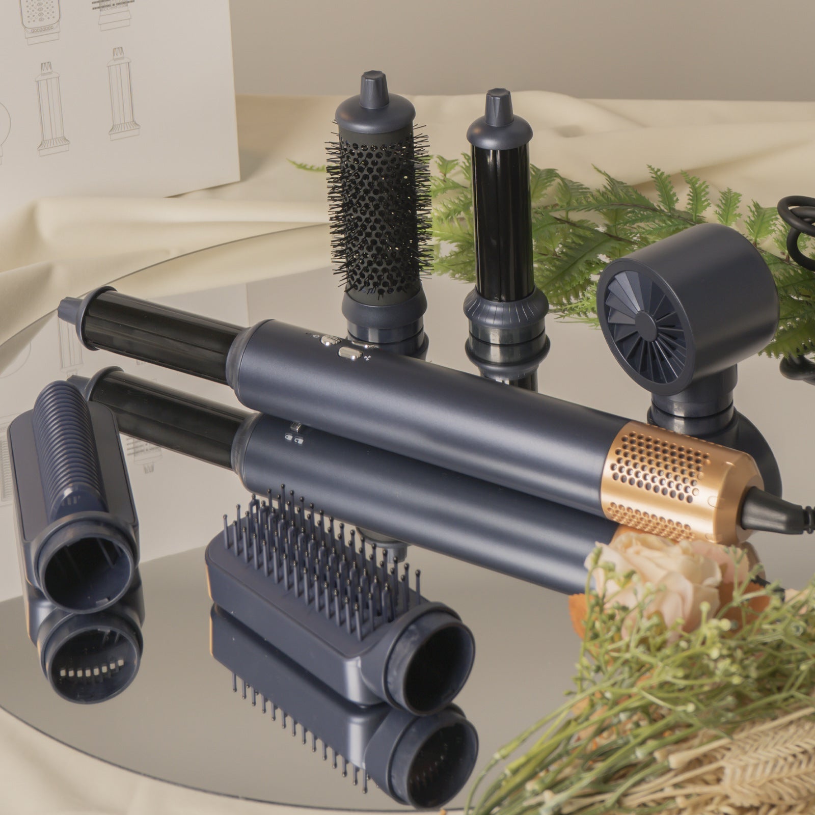 Hair Curler Six-in-one Multifunctional - IVOIRART.COM