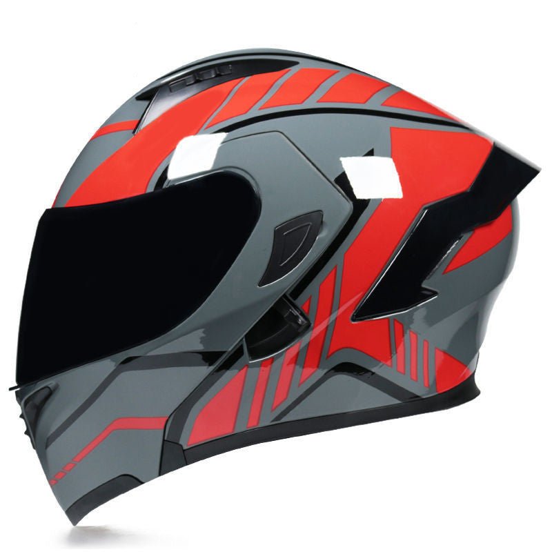 Half Helmet Helmet Personality Winter Locomotive Gray - IVOIRART.COM