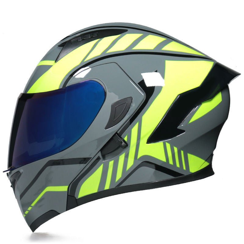 Half Helmet Helmet Personality Winter Locomotive Gray - IVOIRART.COM