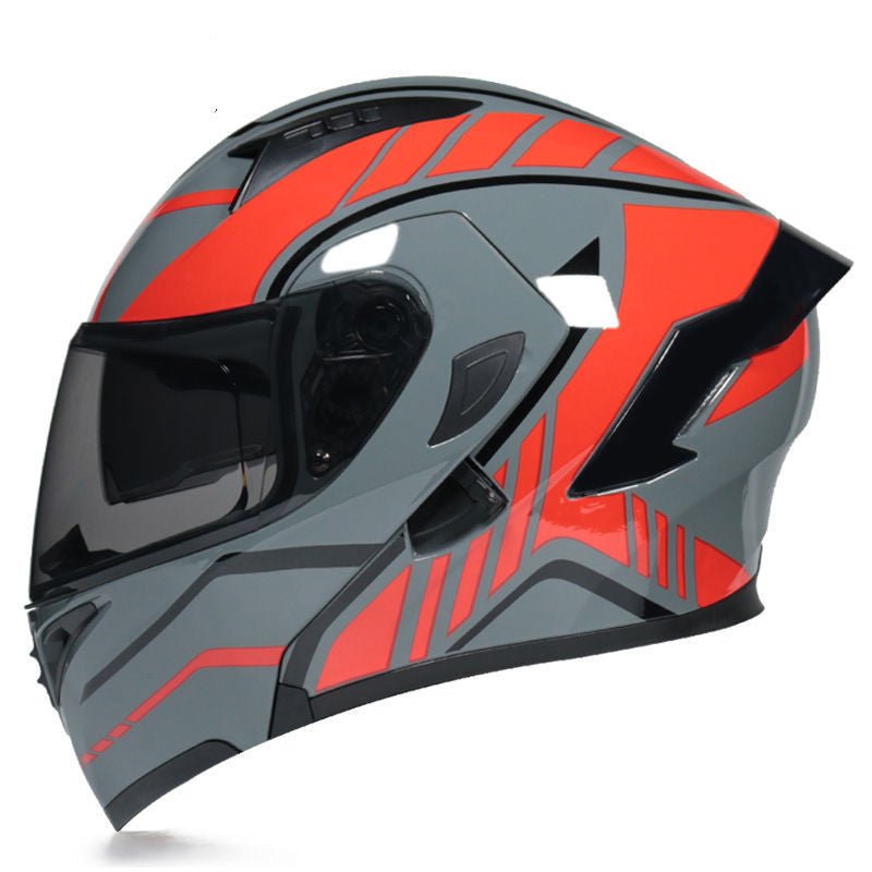 Half Helmet Helmet Personality Winter Locomotive Gray - IVOIRART.COM