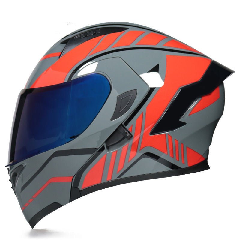 Half Helmet Helmet Personality Winter Locomotive Gray - IVOIRART.COM