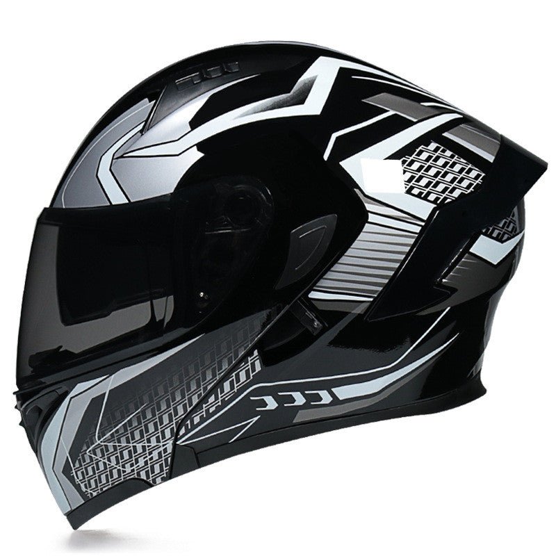 Half Helmet Helmet Personality Winter Locomotive Gray - IVOIRART.COM