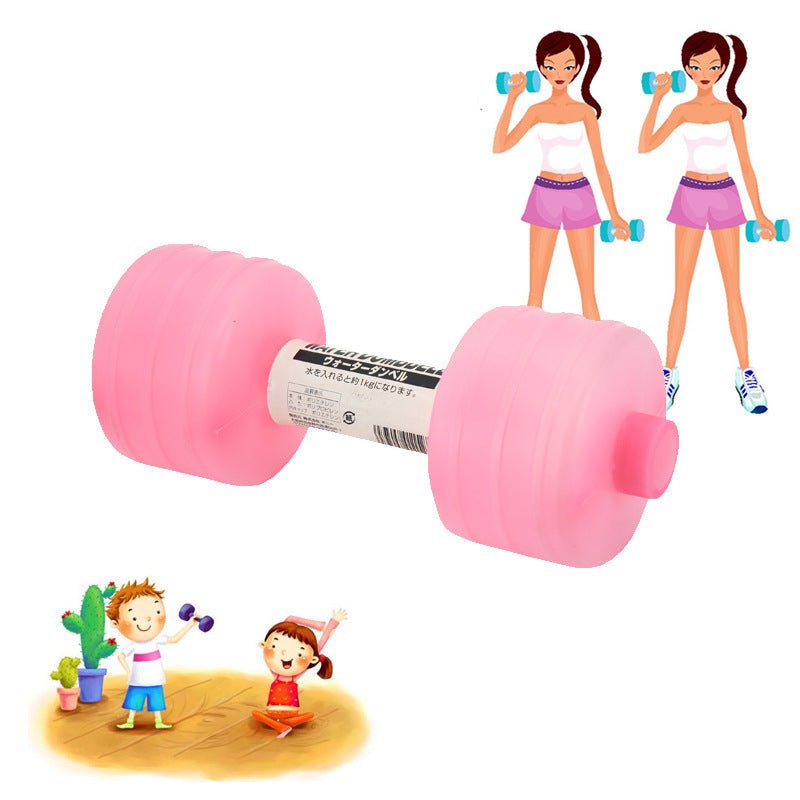 Haltère d'eau pour musculation, minceur, fitness, yoga, bouteille plastique de 26 cm - IVOIRART.COM