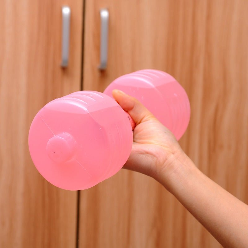 Haltère d'eau pour musculation, minceur, fitness, yoga, bouteille plastique de 26 cm - IVOIRART.COM