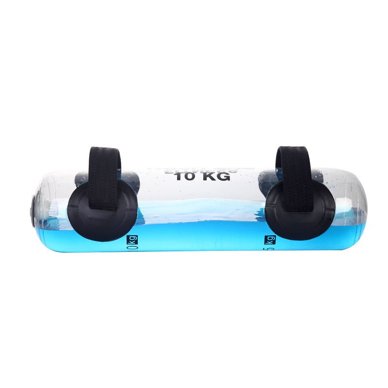 Haltère d'entraînement transparent cylindrique supportant le poids fitness 5-35 kg - IVOIRART.COM