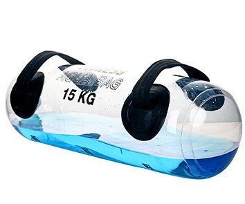 Haltère d'entraînement transparent cylindrique supportant le poids fitness 5-35 kg - IVOIRART.COM