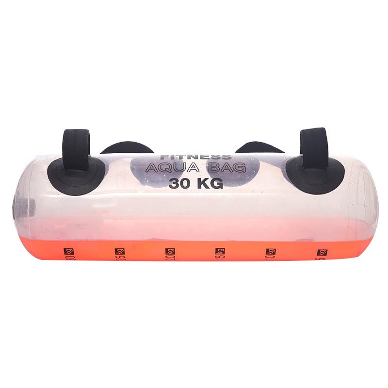 Haltère d'entraînement transparent cylindrique supportant le poids fitness 5-35 kg - IVOIRART.COM