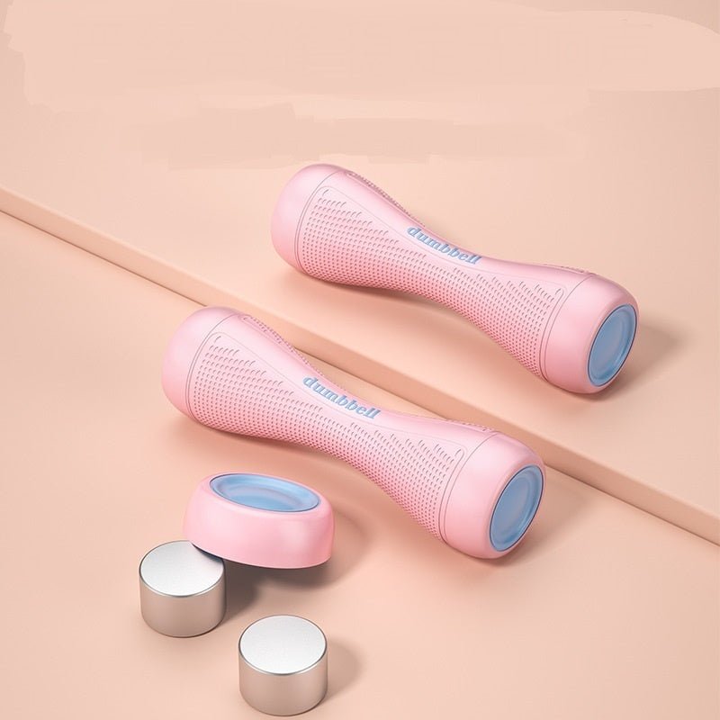 Haltères Ajustables à Poids Variable pour Femme - Fitness à Domicile 2-4 kg - IVOIRART.COM