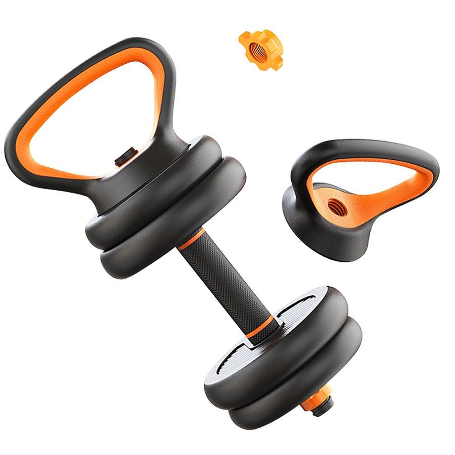 Haltères, Kettlebells et Barres Polyvalentes Combinaison Multifonction Six-en-Un - IVOIRART.COM